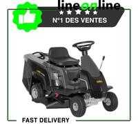 Rider Tracteur tondeuse autoportée Alpina AT2 66 QA avec bac de ramassage