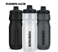 RIDERACE bouteille d'eau de sport 550ML 650ML PP5 Ultra-léger en plein air course cyclisme presser tasse vélo bouilloire Portable vélo tasse Black 650ML