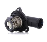 RIDEX Thermostat d'eau Boîtier plastique avec joint d'étanchéite Compatible avec VW Touareg II 7P5, 7P6 Touareg I 7LA, 7L6, 7L7 Phaeton 3D1, 3D2, 3D3, 3D4, 3D6, 3D7, 3D8, 3D9, AUDI A4 B8 Avant 8K5