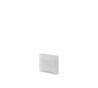 Muuto Vase Ridge vas verre gelé 16.5 cm White