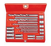 RIDGID 35585 Jeu d'extracteurs de goujons modèle 10, extracteur de goujons de 6,35 mm à 12,7 mm