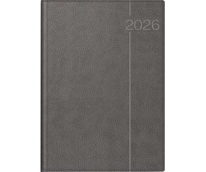 rido® idé® 70-27 504 846 Calendrier livre Conform 2026 - 1 jour / 1 page, A4, plastique, gris