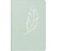 rido/idé 7011055027 Taschenkalender Mod. partner/Industrie I 2027 "Feather" A7, Textil
