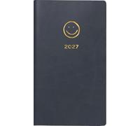 rido/idé 7016915047 Taschenkalender Mod. Taschenplaner int. 2027 "Smile" A6, Kunstleder