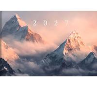rido/idé 7017507017 Taschenkalender Mod. Septimus 2027 "Mountain" A6 quer, Papier