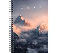rido/idé 7021807017 Buchkalender Mod. Timing 1 2027 "Mountain" A5, Papier