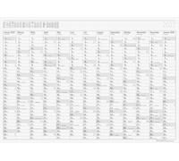 rido/idé 7033610007 Plakatkalender Mod. young design PLUS 2027 860×610 mm