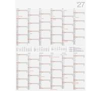 rido/idé 7033665007 Plakatkalender Mod. Vertikal 2027 700×900 mm