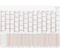 rido/idé 7033710007 Plakatkalender Mod. Kombi 2027 980×685 mm