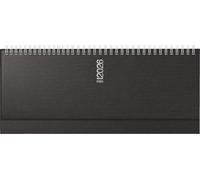 rido/idé 7036123906 Calendrier transversalSeptant noir 1W/2S