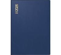 rido/idé Agenda de poche Mod. Technik II 2026, format A6, en plastique, bleu
