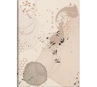 rido/idé Agenda journalier « Abstract » modèle Technique III 2024 1 page = 1 jour Taille de la feuille 10 x 14 cm Beige