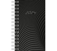 rido/idé Agenda semainier modèle Timing 3 2024 2 pages = 1 semaine Taille de la feuille 7,6 x 12,7 cm Noir