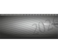 rido/idé Agenda transversal, modèle septant 2026, 305 × 105 mm, en plastique, anthracite