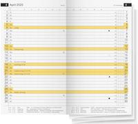 rido/idé Calendrier mensuel de rechange, modèle mini planificateur d 15 (2025), 2 pages = 1 mois, A6