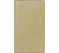 rido/idé Calendrier mensuel modèle TM 12 2024 2 pages = 1 mois Taille de la feuille 8,7 x 15,3 cm Marron clair