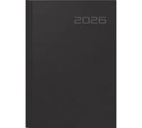 rido/idé Futura 2026 Agenda 2026, format A5, en plastique, noir