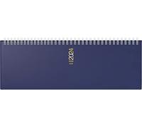 ridoidé Agenda semainier modèle ac-semainier 2024 Planning Hebdomadaire 2 pages = 1 semaine Taille de la feuille 30,7 x 10,5 cm Bleu