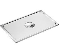 RIEBER GN-Flachdeckel 18/10 Edelstahl, GN: 1/3, Länge: 325 mm, Breite: 175 mm