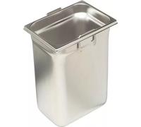 RIEBER Récipients GN 1/6 Acier inoxydable 18/10, Profondeur : 200 mm, Contenu : 2,80 litres