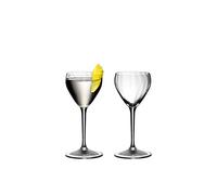 RIEDEL Drink Specific Glassware Nick & Nora Lot de 2 grands verres en cristal transparent, fabriqués à la machine