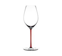 RIEDEL Fatto A Mano 4900/28R Verre à champagne avec pied rouge en cristal
