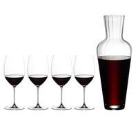 RIEDEL Veritas Cabernet/Merlot + Carafe à décanter Moselle