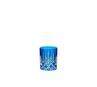 Riedel Vorteilset 12 x 1 Stück RIEDEL Laudon Tumbler Dark Blue 1515/02S3DB und 4 EKM Living Trinkhalme aus Edelstahl