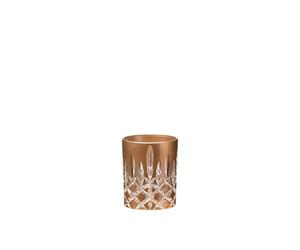 Riedel Vorteilset 2 x 1 Stück RIEDEL Laudon Tumbler Bronze 1515/02S3BR und 4 EKM Living Trinkhalme aus Edelstahl