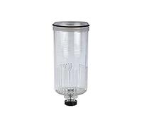 RIEGLER 100504-KS 33 F-HA Réservoir en polycarbonate avec joint torique, vanne de vidange semi-automatique BG 3 1 pièce