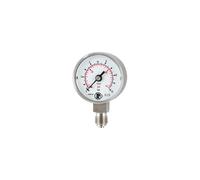RIEGLER Riegler Manomètre standard, acier CrNi, G 1/4 bas, 0 - 16,0 bar, Ø 50 Quantité:1
