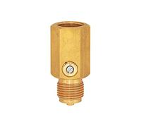 RIEGLER 102683-9018/S Réducteur de choc pour manomètre, G 1/2, PN 400 bar, en acier, 1 pièce