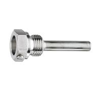 RIEGLER 102814-SR 12 Tube de protection à visser G 1/2, L1 = 100 mm, acier CrNi 1.4571, 1 pièce