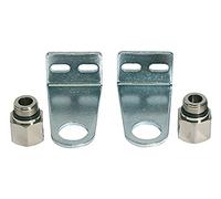 RIEGLER 106604-518.120-18 Équerre de maintien pour valves directionnelles Hauteur 120 mm G 1/8