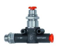 RIEGLER 106794-491.014-6 Vanne 3/2 voies pneum. NC, filetage, tuyau, G1/4, 1 pièce