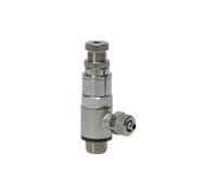 RIEGLER 107043-362.014-8 Régulateur de petite pression, raccord rapide G 1/4, serrure 8/6, 1 pièce