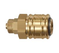 RIEGLER 107220-243.311 Raccord à dégagement rapide NW 7,2, MS blanc, raccord de tuyau 8 x 6, 1 pièce