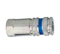 RIEGLER 107467-410.52 Raccord à dégagement rapide NW10 en acier/MS verz, robuste G 3/8 IG