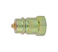 RIEGLER 107725-242.61 A Raccord enfichable avec éliminateur de pression, série A, NW 13, G 1/2 IG, 1 pièce