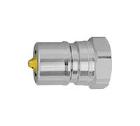 RIEGLER 107738-242.61 B Raccord avec éliminateur de pression Série B, NW 6,3, G 1/4 IG, 1 pièce