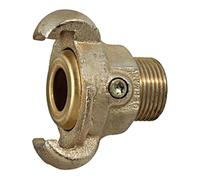 RIEGLER 107855-KA 12 M Raccord à griffes avec filetage extérieur G 1/2 avec joint en laiton