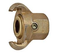 RIEGLER 107862-KI 12 M Coupleur à griffes avec filetage intérieur G 1/2 avec joint en laiton 1 pièce