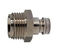 RIEGLER 107975-280.610 Raccord à emboîter DN 9 avec filetage extérieur, M14 x 1,5, SW 15