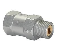 RIEGLER 108430-SVKG 1229 Valve d'écoulement AG u, aluminium, siège sphérique. PU = -0,3 bar l/min 8,1