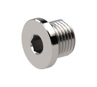 Riegler 111649 Vis de verrouillage à six pans creux à bride G 3/4 Acier inoxydable