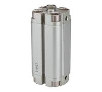 RIEGLER 115261-13.DM.12005 ACP Cylindre compact à double action, piston Ø 12, course 5, M5 x 0,8, 1 pièce