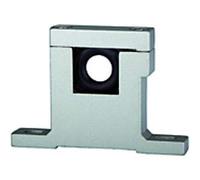 RIEGLER 116608-TB 200 Élément de connexion avec fixation murale, 2 trous, avec étrier en T, 1 pièce