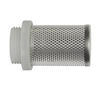 RIEGLER 134045-SKR-38-K Ventouse pour clapet anti-retour, G 3/8, acier inoxydable 1.4301/plastique, 1 pièce