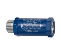 RIEGLER 139072-2222.14 Hose Guard Dispositif anti-rupture en aluminium/polyacétate G 1/4 AG/IG