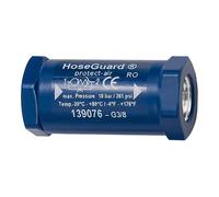 RIEGLER 139076-2223.38 Hose Guard Dispositif anti-rupture en aluminium/polyacétate G 3/8 IG/IG